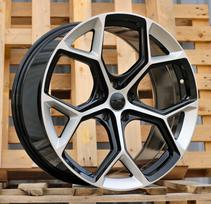 Ratlankis RACINGLINE I5598 R22x9.5 5x112 ET 28 CB 66.5 (Silver Shining Black) (850 kg)