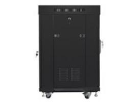 LANBERG rack cabinet 15U 600x600 glass | FF01-6615-12BL