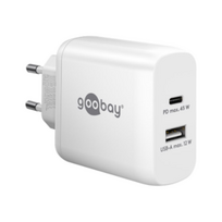 Goobay | USB-C PD Dual Fast Charger (45 W) | 65412