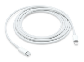 Apple USB-C Male į Lightning Male Kabelis 2m, Balta | MW2R3ZM/A