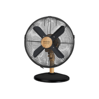 Cecotec EnergySilence 600 WoodDesk | Desktop Fan | Table Fan | 40 W | Diameter 30 cm | Number of speeds 3 | Oscillation | Beige/Black | 8230