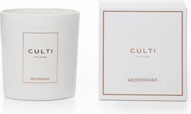 Culti Kvapi žvakė Culti Mediterranea 550 g, balta, blizgiame stikle