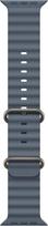 Apple Watch Ultra 49mm Anchor Blue Ocean Band - Natural Titanium Finish apyrankė