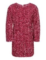 Kids Only - Kogconfidence Life Ls Seq Flrd Dress Jrs - Proginė suknelė - Rožinė