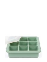Haakaa - Haakaa Silicone Freezer Tray With Lid- 9 Compartments - Pea Green - Kūdikių maisto indelis - Žalia