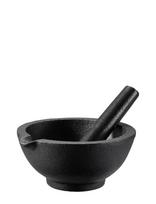 Dorre - Cast Iron Mortar Black 13*13*6.3 Cm - Grūstuvės ir piestelės - Juoda