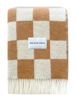 Maison Deux - Checkerboard Blanket - Antklodė ir užtiesalas - Smėlio
