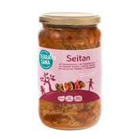 Ekologiški seitano gabalėliai tamari padaže, 700 g (400 g)