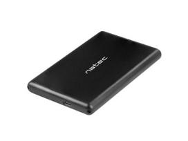 NATEC NKZ-0942 Natec išorinis HDD/SSD korpusas RHINO-C, skirtas 2,5" SATA - USB Type-C, aliuminis
