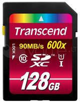 Atminties kortelė „Transcend SDXC 128GB Class10 UHS-I 600x Ultimate“ atmintis