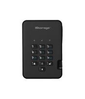 Kietasis diskas Dysk zewnętrzny HDD iStorage diskAshur2 2TB Juodas (IS-DA2-256-2000-B)