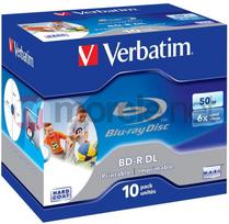Verbatim BD- R DL 50GB 6x 10 vienetų (V43736)