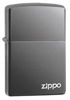 Zippo Black Ice Laser Logo 60001213 žiebtuvėlis