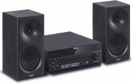 Akai AM-301B System 40W (2x20W) CD MP3 BT USB FM 40 presets AUX RCA, black