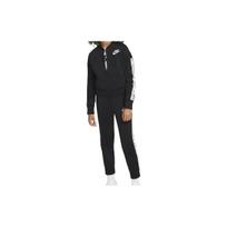Nike Alphabet Logo Print Joggers And Casual Sport Suit Kids Sportswear Black CU8374-010 S gray