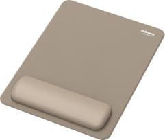 Fellowes MOUSE PAD WRIST REST XL/SAND 100142564 FELLOWES