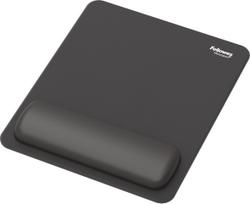 Fellowes MOUSE PAD WRIST REST/BLACK 100142555 FELLOWES
