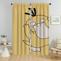 P-pokemones Anti-mosquito Curtains for Living Room Window Curtain for Room 2 Panel Shades Partition Home Interior Curtains Child W50xH70cmx2pcs