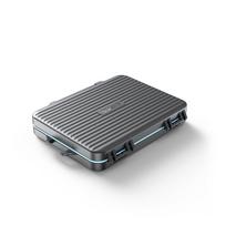 Atminties Kortelių Ir Duomenų Laikmenų Dėklas 2,5 Colių Ssd, Hdd, M.2 Ssd, Sd, Micro Sd, Cf Kortelių Skaitytuvams