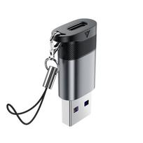 Usb-c – Usb-a Jungties Adapteris – Pilkos Spalvos