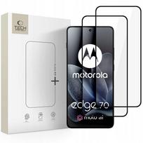 Grūdintas Stiklas „motorola Edge 70 5g Glass Fit+“, Juodos Spalvos – 2 Vnt.