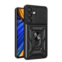 „samsung Galaxy S26 Ultra Hybrid Armor Camshield“ Dėklas – Juodas