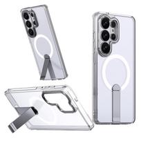 „samsung Galaxy S26 Ultra“ Dėklas Su Stovu „hybrid Armor X Magsafe“ – Skaidrus