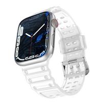 Elastinė Apyrankė „apple Watch“ 38 / 40 / 41 Mm – Skaidri