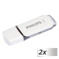 USB atmintinė Philips Snow (2 vnt.), 32GB (433983)