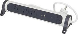 Legrand Protective extension 3x2PZ +USB A/C 1,5m