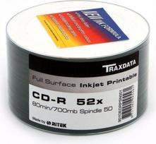 Traxdata CD-R 700MB 52x50 failų (901OEDRPSN001)