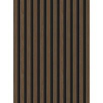 Mexen Lam-F akustinės sienų lentjuostės 275 x 30 cm, veltinis 8 mm, techninis lukštas, Espresso Riešutas - S105-275307-3015-019