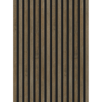 Mexen Lam-F akustinės sienų lamelės 275 x 31,5 cm, veltinis 6 mm, Espresso ąžuolas - S105-275317-2812-065