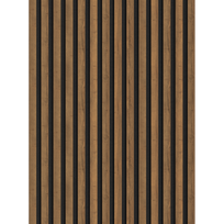 Mexen Lam-F akustinės sienų juostelės 275 x 31,5 cm, veltinis 6 mm, Mocca ąžuolas - S105-275317-2812-074