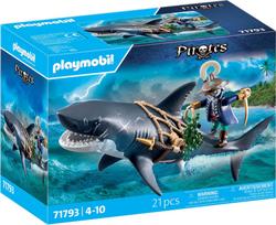 Playmobil - Giant Shark with Pirate (71793)