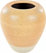 Beliani Dekoratyvinė terakotinė vaza 34 cm oranžinės-smėlio spalvos SKIONE Lumarko!
