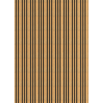 Mexen Lam-F akustinės sienų juostos 275 x 30 cm, 8 mm veltinis, technologinis faneris, Auksinis ąžuolas - S105-275307-3015-003
