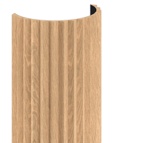 Mexen Lam-B sienos lamelės 275 x 30 cm, HDF plokštė 4 mm, techninis faneruotas fanera, Smėlio ąžuolas - S100-275307-3015-001