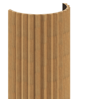 Mexen Lam-B sienos lamelės 275 x 30 cm, HDF plokštė 4 mm, techninis faneruotas fanera, Smėlio ąžuolas - S100-275307-3015-001