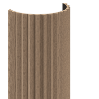 Mexen Lam-B sienos lamelės 275 x 30 cm, HDF plokštė 4 mm, techninis faneruotas fanera, Smėlio ąžuolas - S100-275307-3015-001