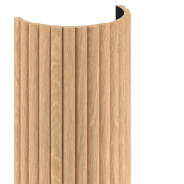 Mexen Lam-B sienos lamelės 275 x 30 cm, HDF plokštė 4 mm, techninis faneruotas fanera, Smėlio ąžuolas - S100-275307-3015-001