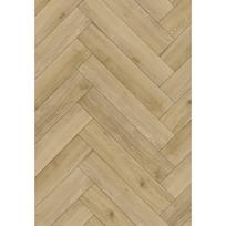 Mexen Charter Oak vinilinių lentų pavyzdys eglutės rašto LVT Dryback 2,5 mm, PVC pagrindas, 4 V-griovelis, Ąžuolas