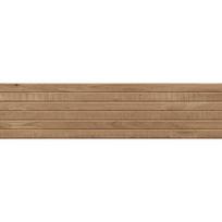 Mexen Western Wood Graikinio riešuto akmens masės plytelių glazūruotos rektifikuotos pavyzdys G1, medžio imitacija,