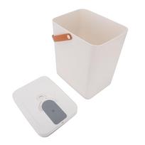 Vakuumo talpykla gyvūnų maistui 13L, didelės talpos, plastikinė, vakuuminė gyvūnų maisto laikymo dėžė šunų ir kačių maistui beige