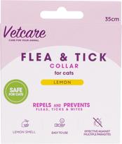 Vetcare - Flea & Tick Collar For Cat - Lemon - 35cm