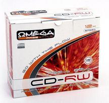 Omega CD-RW 700MB 12x10 vienetų (56242)
