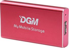 Kietasis diskas Dysk zewnętrzny SSD DGM My Mobile Storage 512GB Raudona (MMS512RD)