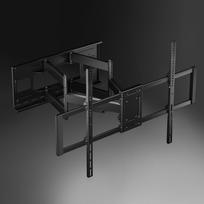 Maclean MC-482 TV Wall Mount Bracket for 60-120" Flat & Curved TVs up to 120kg Max. VESA 900x600 Swivel, Tilt and Rotate,