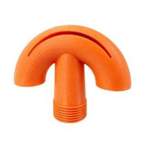 Pool Aerator Fountain Arc Shape Swimming Pool Aerator Cooling Sprinkler 3/4  Universal Fit for Inground Pools Summer Cooling oranžinė