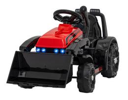 Vaikiškas elektromobilis Ekskavatorius Traktorius G320 Raudonas